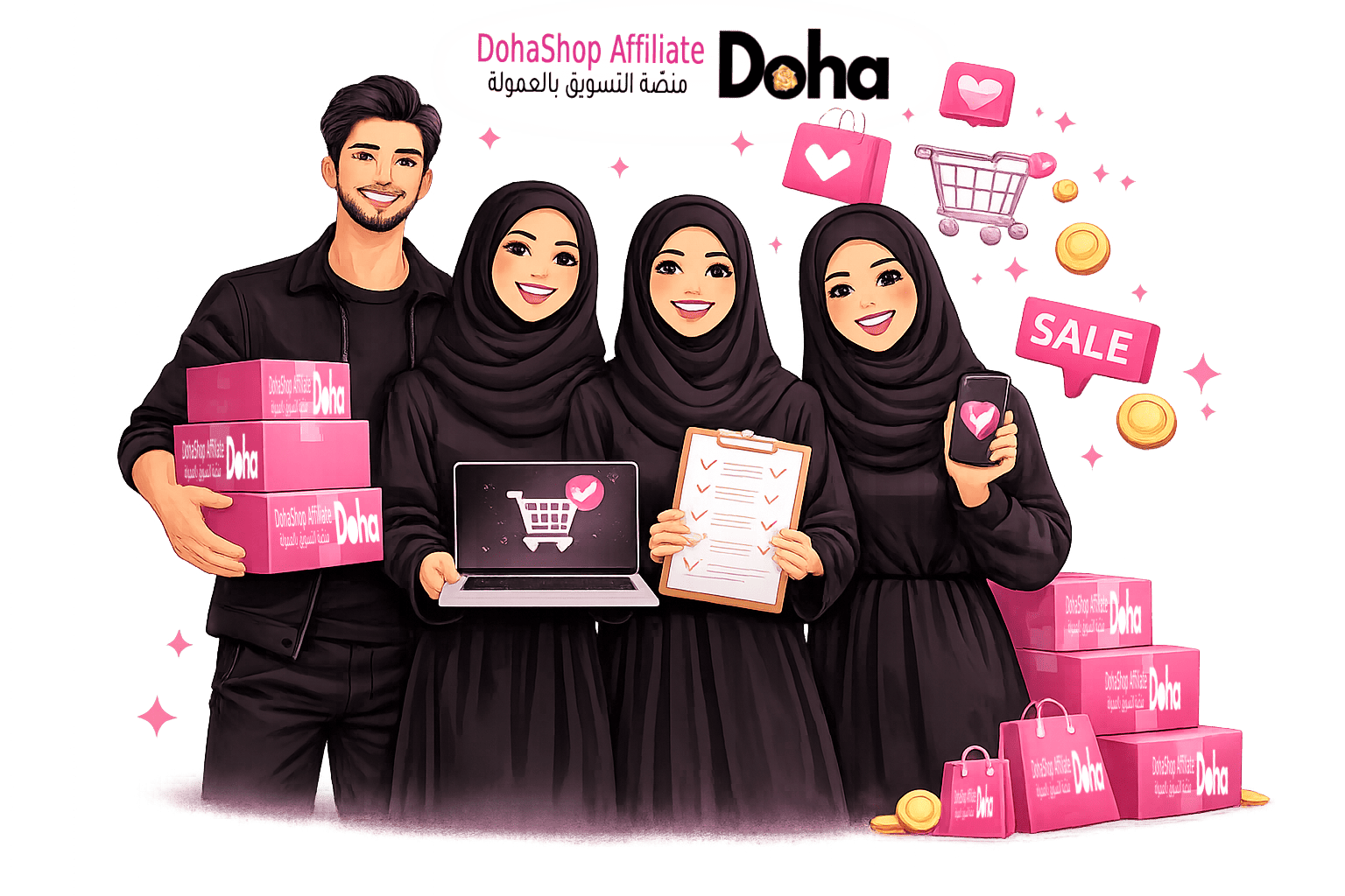 DohaShop Affiliate Platform